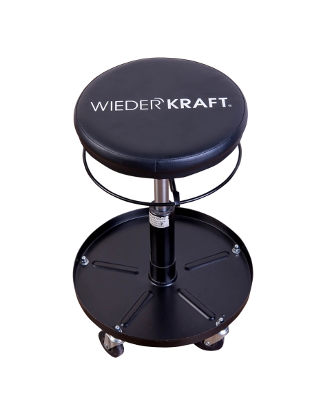 Ремонтный круглый табурет WIEDERKRAFT сиденье рабочее WDK-86020