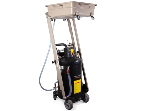 Установка с пантографной ванной отработанного масла WIEDERKRAFT WDK-89480