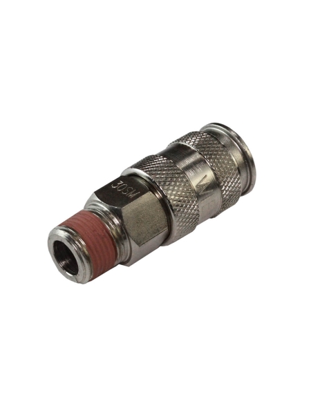 Соединение пневматическое быстроразъёмное 3/8"M WIEDERKRAFT WDK-830SMA