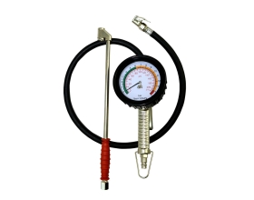 Пистолет для накачки шин WIEDERKRAFT с аналоговым манометром WDK-29110