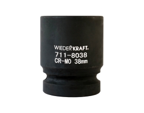Головка торцевая ударная 6-гранная (38 мм; 1DR) WIEDERKRAFT WDK-711-8038