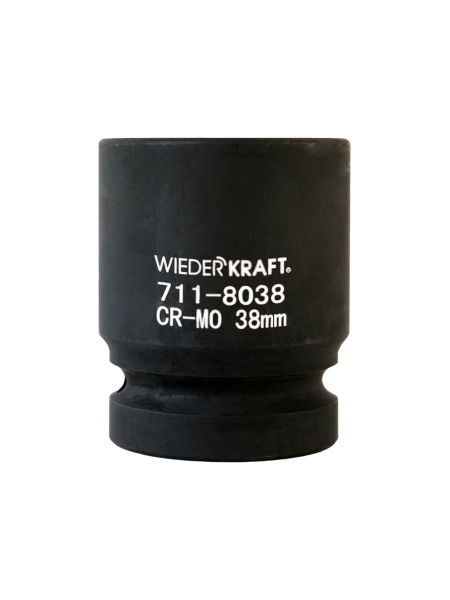 Головка торцевая ударная 6-гранная (38 мм; 1DR) WIEDERKRAFT WDK-711-8038