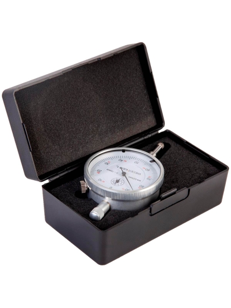 Индикатор часового типа WIEDERKRAFT 0-10 мм, 0.01 мм, с ушком WDK-MI1001