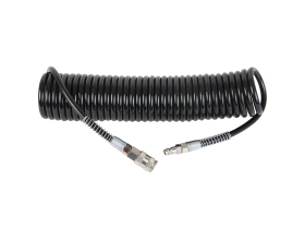 Шланг пневматический спиральный с БРС 8 м, 6.5х10 мм WIEDERKRAFT WDK-65758