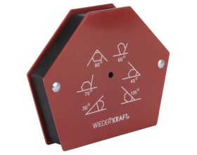 Магнит сварочный 30, 45, 60, 70, 90, 135 градусов, усилие 75Lbs WIEDERKRAFT WDK-65275