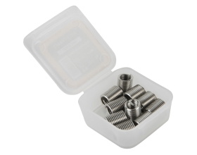 Резьбовые вставки WIEDERKRAFT M6x1,0, 2,5d, 10 предметов WDK-IN06102