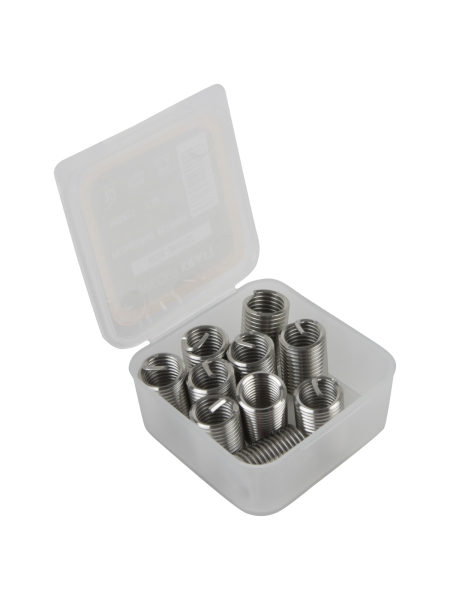 Резьбовые вставки WIEDERKRAFT M10x1,5, 2,5d, 10 предметов WDK-IN10152