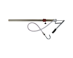 Маслораздаточный ручной насос с лейкой для бочек WIEDERKRAFT WDK-940A