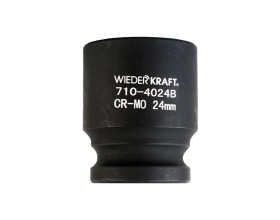 Головка торцевая ударная 6-гранная (24 мм; 1/2DR) WIEDERKRAFT WDK-710-4024