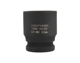 Головка ударная 6-гранная (32 мм; 3/4) WIEDERKRAFT WDK-760-6032