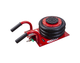 Пневматический домкрат WIEDERKRAFT 3т 145-440mm с короткими ручками, WDK-81813A