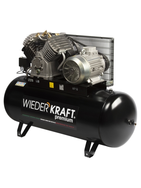 Поршневой воздушный компрессор 270л 1300л/мин WIEDERKRAFT WDK-92712