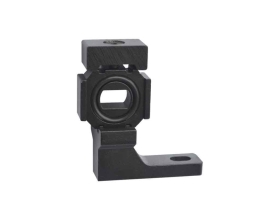 Скоба-держатель (L-образная) блока подготовки воздуха с резиновыми уплотнителями WIEDERKRAFT WDK-7030L