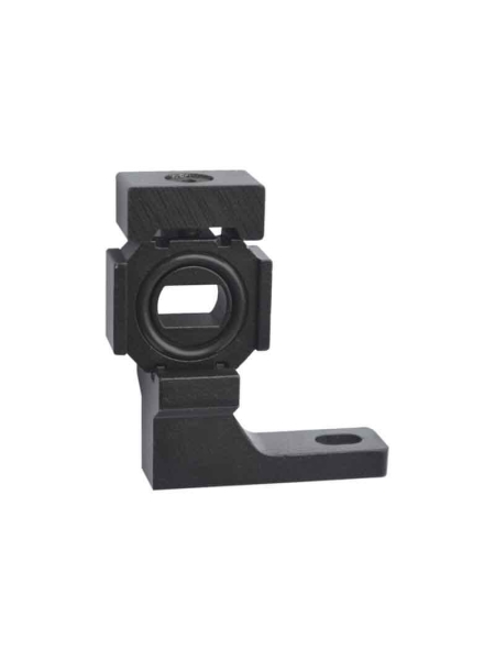 Скоба-держатель (L-образная) блока подготовки воздуха с резиновыми уплотнителями WIEDERKRAFT WDK-7030L