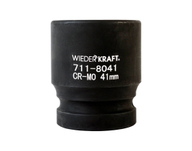 Головка торцевая ударная 6-гранная (41 мм; 1DR) WIEDERKRAFT WDK-711-8041