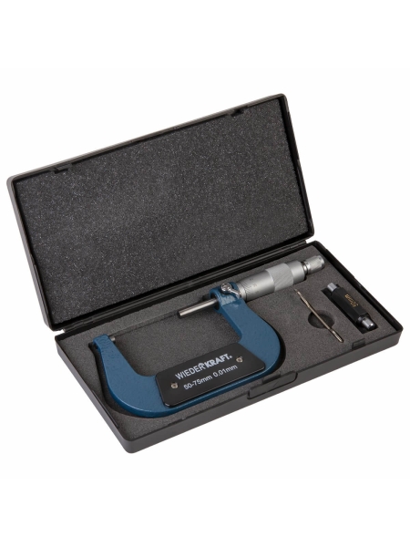 Микрометр нониусный 50-75 мм, 0.01 мм, WDK-MM7501