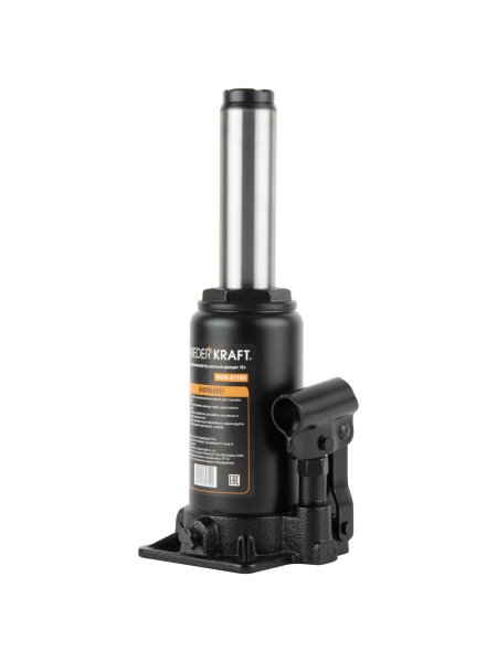 Домкрат 10т, ход штока 150мм WIEDERKRAFT WDK-81100