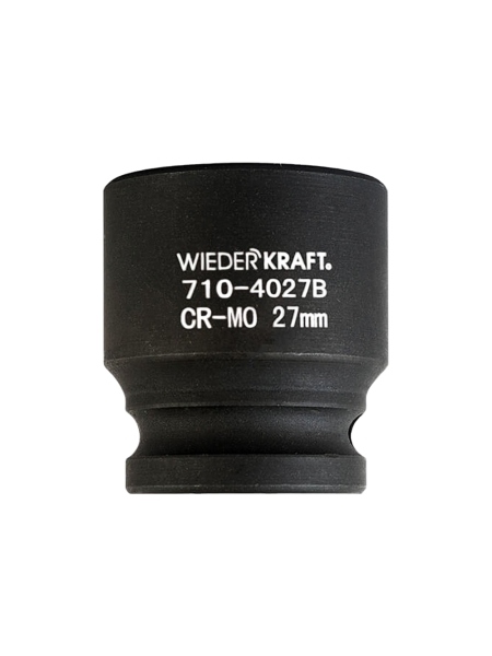 Головка торцевая ударная 6-гранная (27 мм; 1/2DR) WIEDERKRAFT WDK-710-4027