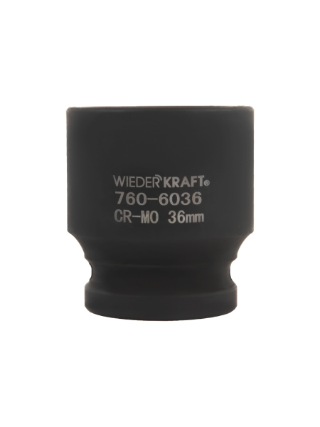 Головка ударная 6-гранная (36 мм; 3/4) WIEDERKRAFT WDK-760-6036
