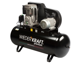 Стационарный воздушный компрессор 200л 606л/мин WIEDERKRAFT WDK-92060