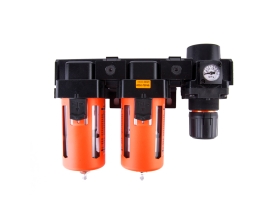 Блок подготовки воздуха: масловлагоотделитель, регулятор, манометр (3000 л/мин; 10 бар; 1/2") WIEDERKRAFT WDK-70740