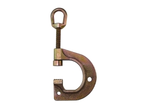 Зажим для кузовных работ WIEDERKRAFT С-образная струбцина с рым-кольцом, 4т WDK-0211