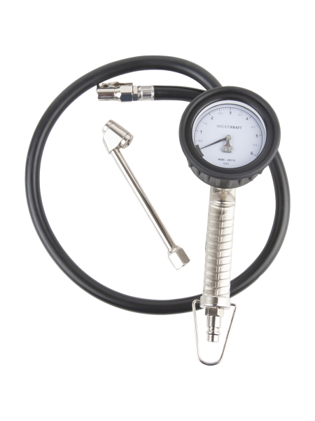 Пистолет для подкачки шин с аналоговым манометром WIEDERKRAFT WDK-29115