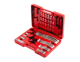 Комплект двух- и трехзахватных съемников подшипников WIEDERKRAFT 72 предмета, в кейсе WDK-214500A