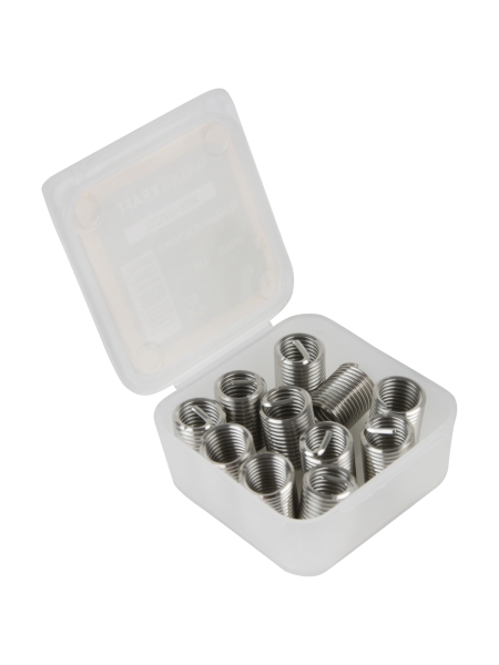 Резьбовые вставки WIEDERKRAFT M8x1,25, 2,5d, 10 предметов WDK-IN81252