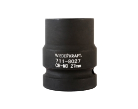 Головка торцевая ударная 6-гранная (27 мм; 1DR) WIEDERKRAFT WDK-711-8027