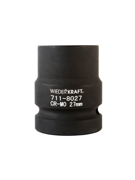 Головка торцевая ударная 6-гранная (27 мм; 1DR) WIEDERKRAFT WDK-711-8027