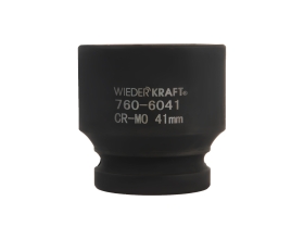 Головка ударная 6-гранная (41 мм; 3/4) WIEDERKRAFT WDK-760-6041
