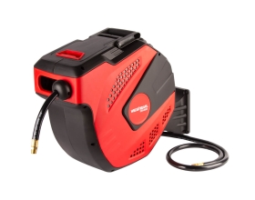 Пневматическая катушка WIEDERKRAFT с армированным шлангом PVC 3/8" длина 15+1м WDK-85260