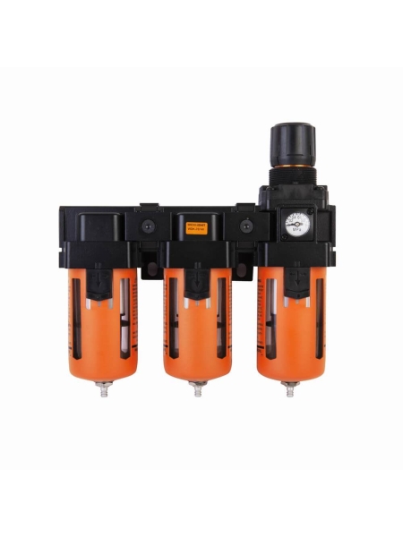 Модульная группа с тремя влаго-маслоотделителями и регулятором давления 1/2'' WIEDERKRAFT WDK-70744