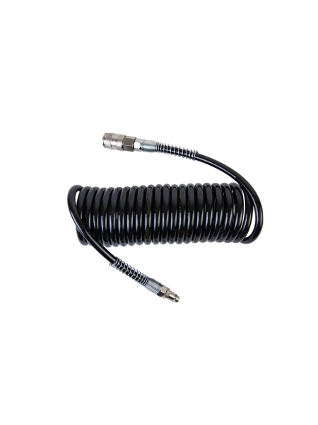 Шланг спиральный полиуретановый с брс (5 м; 6.5x10 мм) WIEDERKRAFT WDK-65757