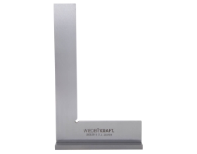 Поверочный угольник WIEDERKRAFT 90 градусов, 160x100x25x5 мм, класс 1 WDK-MR160100