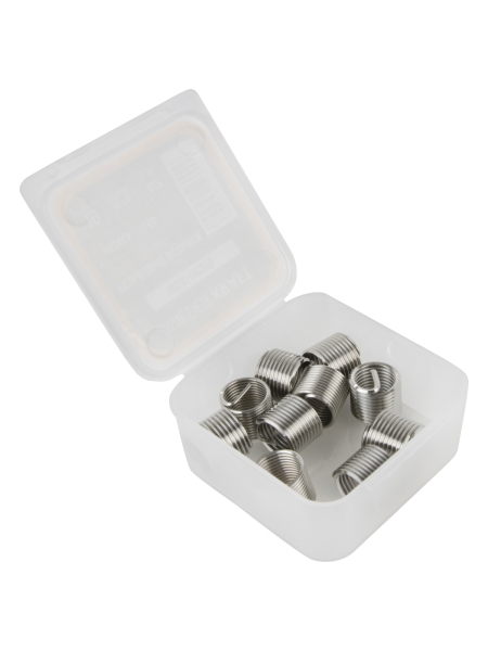 Резьбовые вставки WIEDERKRAFT M12x1,5, 1,5d, 10 предметов WDK-IN1215