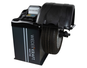 Балансировочный стенд WIEDERKRAFT с автоматическим измерением двух параметров, вал 40 мм WDK-770B