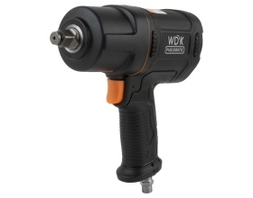 Пневматический ударный гайковерт WIEDERKRAFT 1/2", 1750 Нм, композитный корпус WDK-20450