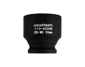 Головка торцевая ударная 6-гранная (30 мм; 1/2DR) WIEDERKRAFT WDK-710-4030