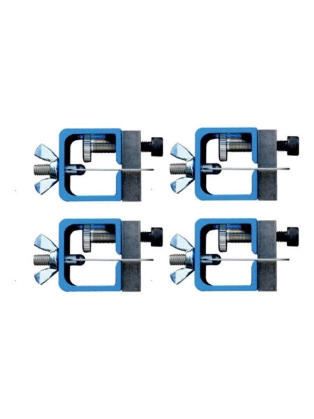 Комплект стыковых сварочных зажимов WIEDERKRAFT 4 шт WDK-65943