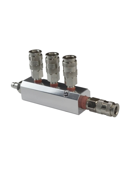 Разветвитель пневматический с увеличенной пропускной способность WIEDERKRAFT WDK-85MB