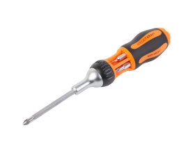 Реверсивная отвертка с набором бит WIEDERKRAFT SL+PH, 6 предметов WDK-SR2007