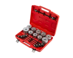 Съемник сайлентблоков WIEDERKRAFT набор оправок, 24 предмета WDK-214920