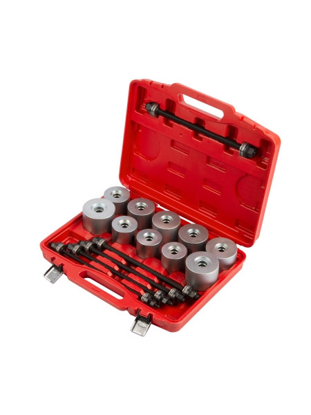 Съемник сайлентблоков WIEDERKRAFT набор оправок, 24 предмета WDK-214920