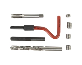 Набор для восстановления резьбы WIEDERKRAFT M12x1,75, 16 предметов WDK-ST1217