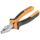 Плоскогубцы WIEDERKRAFT с двухкомпонентной рукоятью, 180 мм WDK-CP180HL
