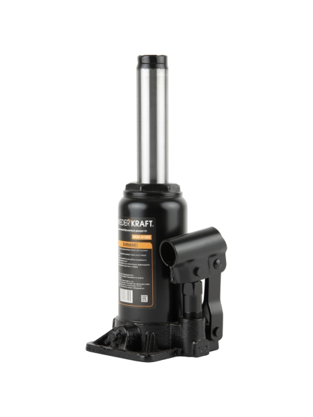 Бутылочный гидравлический домкрат 6 т, высота 183-360 WIEDERKRAFT WDK-81060