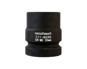Головка торцевая ударная 6-гранная (30 мм; 1DR) WIEDERKRAFT WDK-711-8030