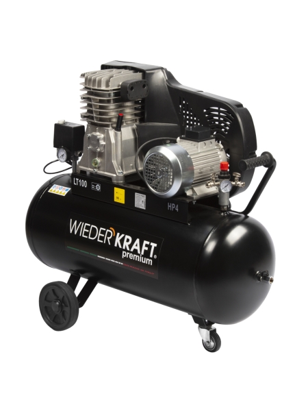 Воздушный ременной компрессор 100л 541л/мин WIEDERKRAFT WDK-91054